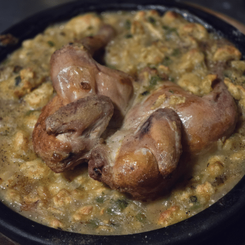 Zog me rosnica në tavë