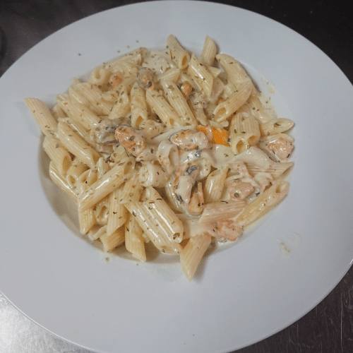 Pasta seafood