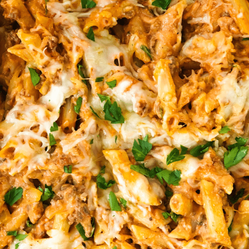 Cheesy chicken pasta