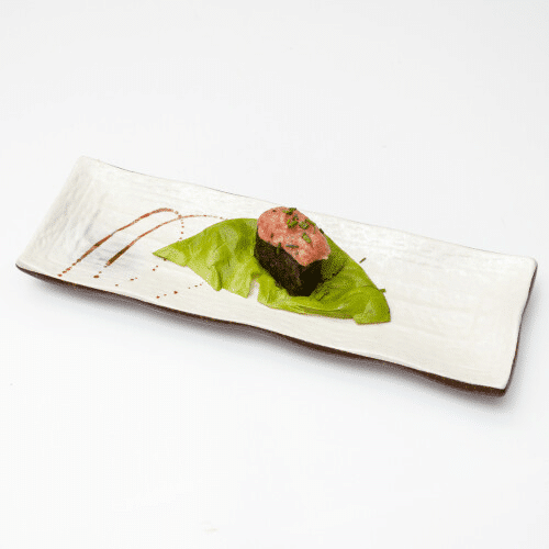 Nigiri tartare de thon
