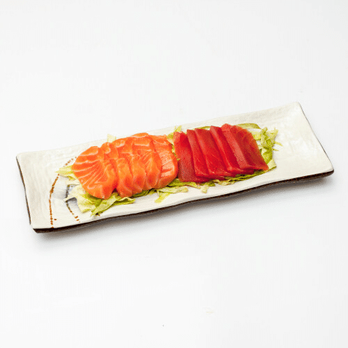 Sashimi thon saumon