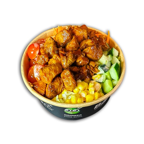 Bali poke bowl salade ayam