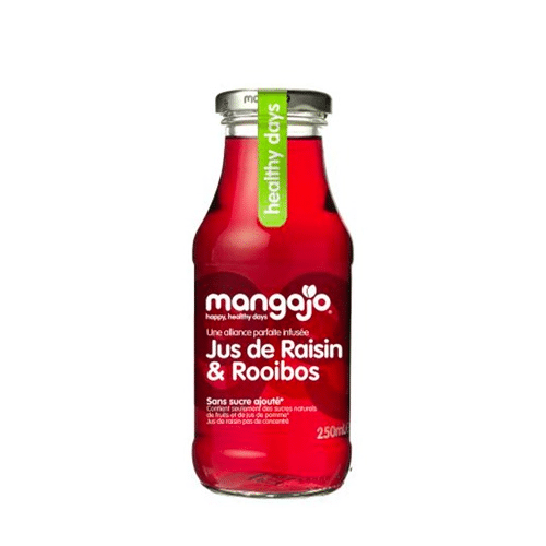 Jus de Raisin & infusion thé vert Mangajo
