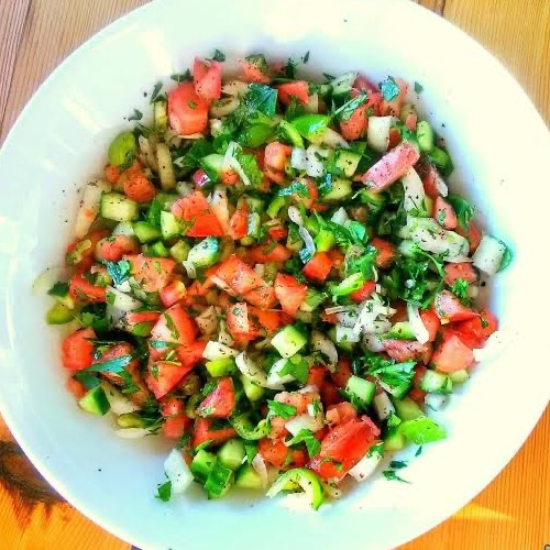 Turkse coban salade