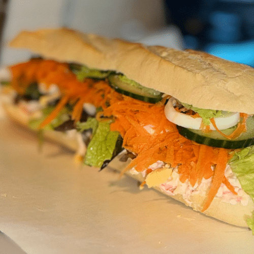 Broodje krabsalade groot