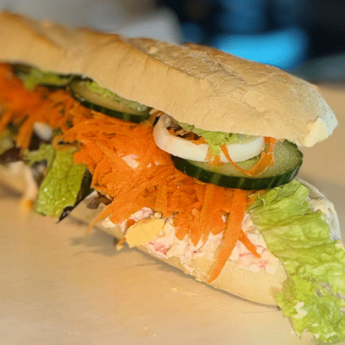 Broodje krabsalade klein
