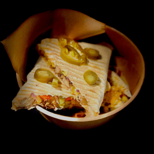 Quesadilla met Spicy Kip