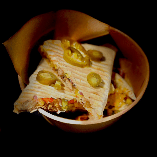 Quesadilla met Teriyaki Kip