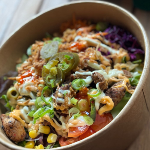Stel je eigen pokébowl medium