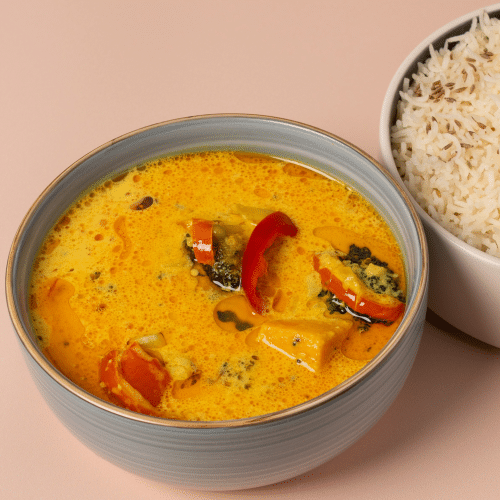 Tropical coconut curry