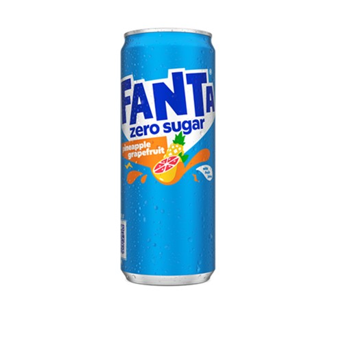 Fanta Pineapple Grapefruit Zero Sugar 33cl
