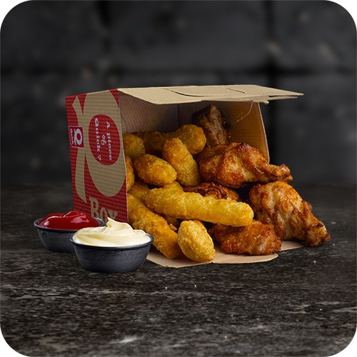 Partybox - 10 dips + 5 wings