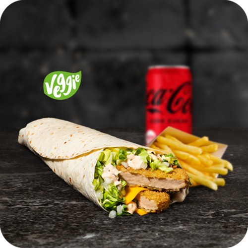 Wrap Giant Veggie Menu