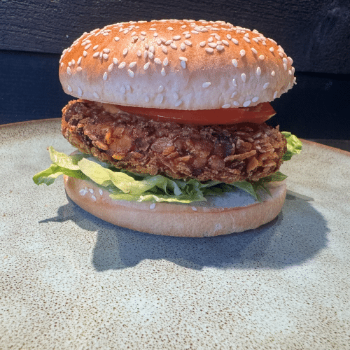 Santa Monica chicken burger