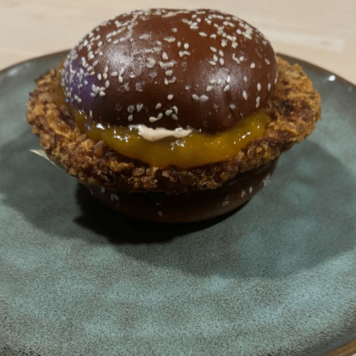 Sweet Carolina chicken burger