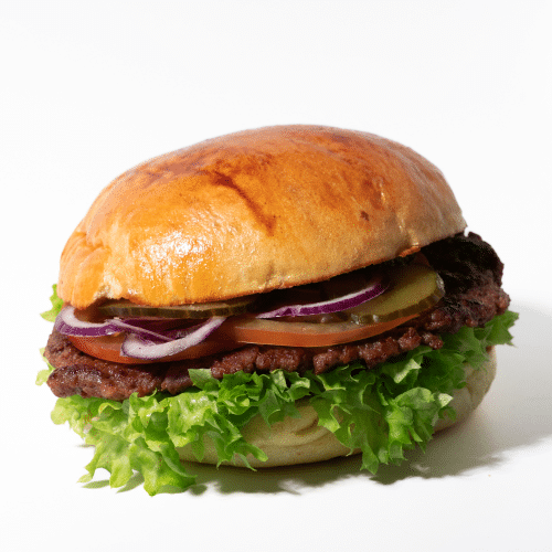 Hamburger beef menu