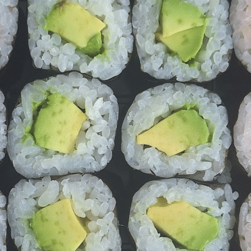 Hoso maki avocado