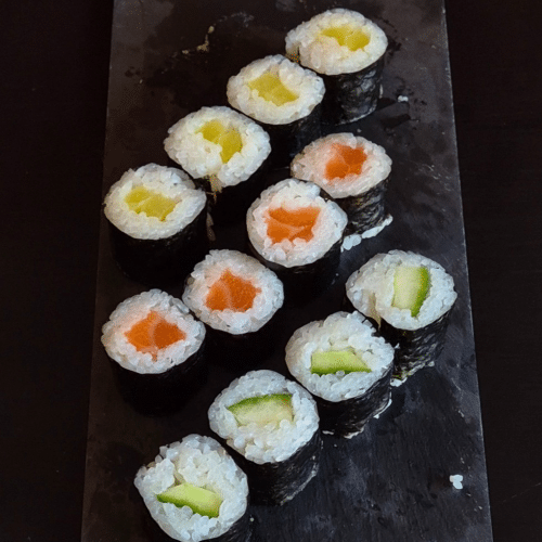 Hoso maki ebi tempura
