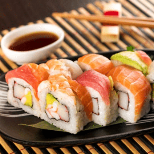 Rainbow roll