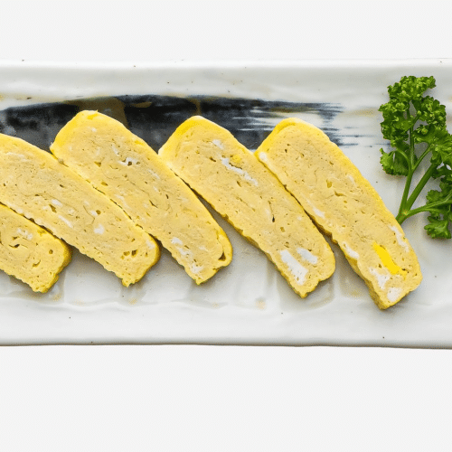 Sashimi tamago omelet