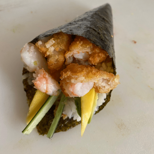 Temaki scampi