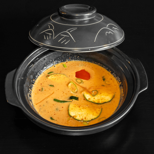 Thaïse rode curry kip