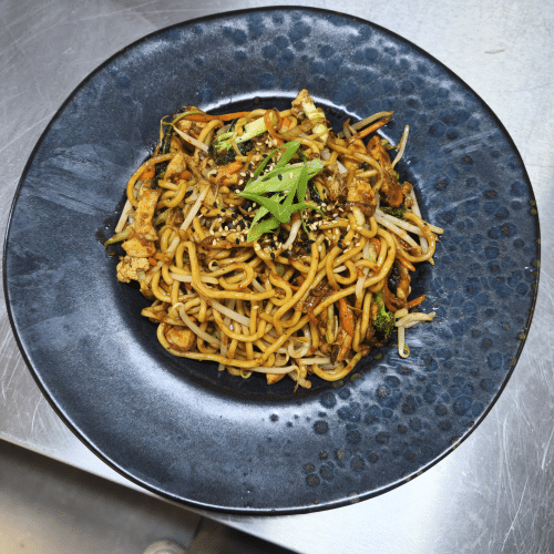 Wok noedels vegetarisch