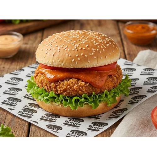 Veggie Bel Burger Menu