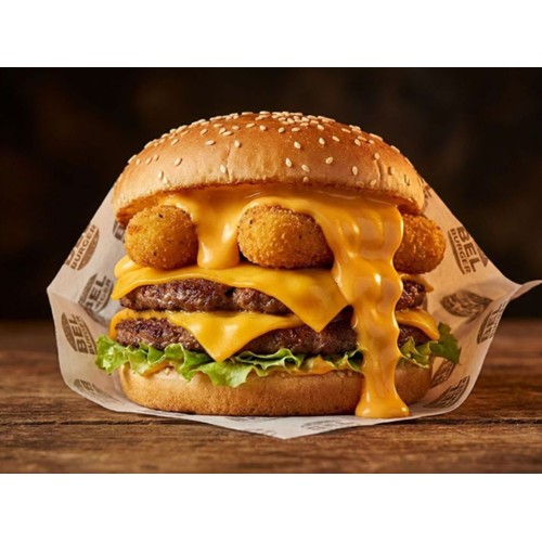 Bel Cheddar Double Burger