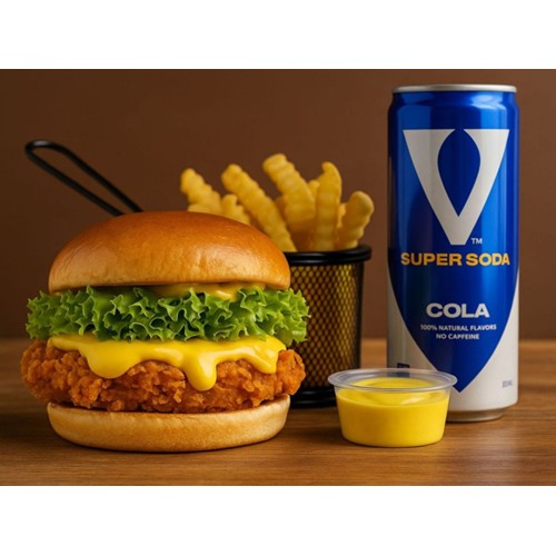 Bel Honey Mustard Chicken Burger Menu