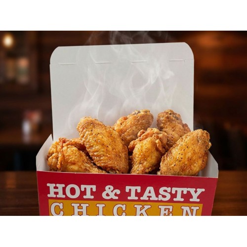 Kip Wings (6 stuks) + saus