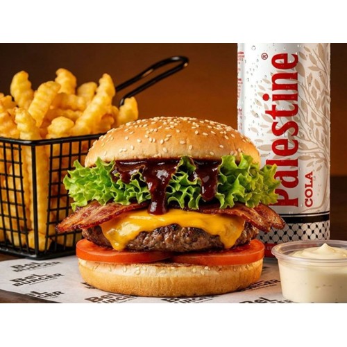 Bel Bacon BBQ Burger Menu