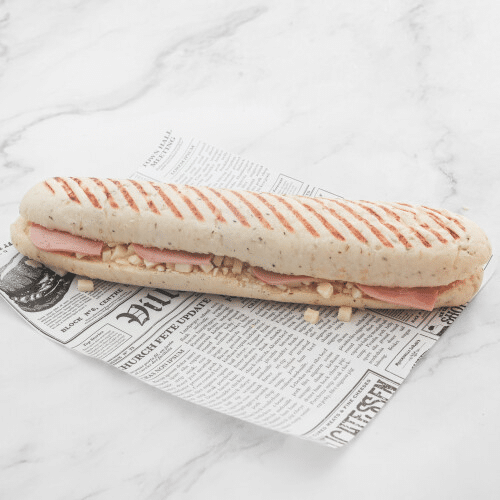 Lookbrood kaas en ham