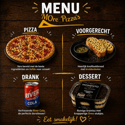 All-in Pizza Menu