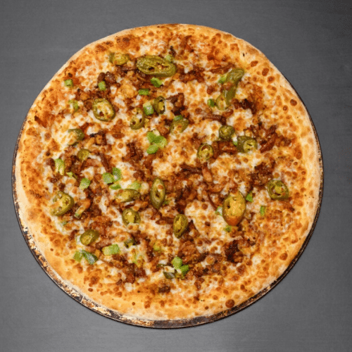 Pizza hot bbq shoarma