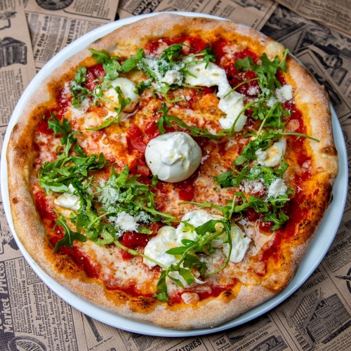 Pizza burrata