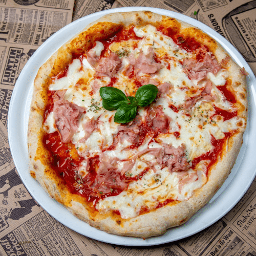 Pizza prosciutto