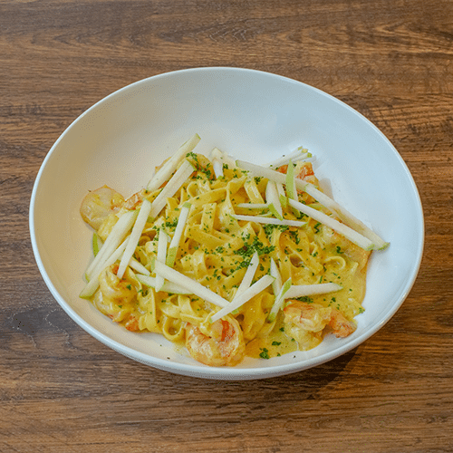 Tagliatelles aux scampis