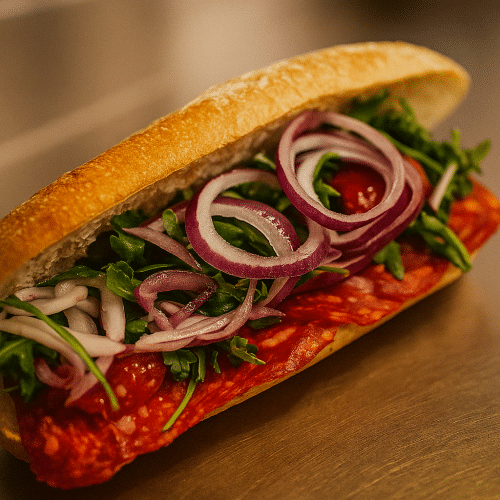 Broodje Spanish style chorizo