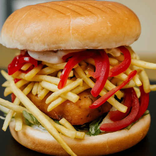 New Fish & chips burger