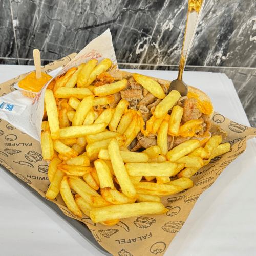 Mitraillette pita viande