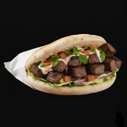 Pita brochette
