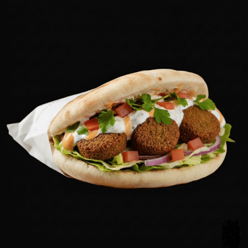 Pita falafel