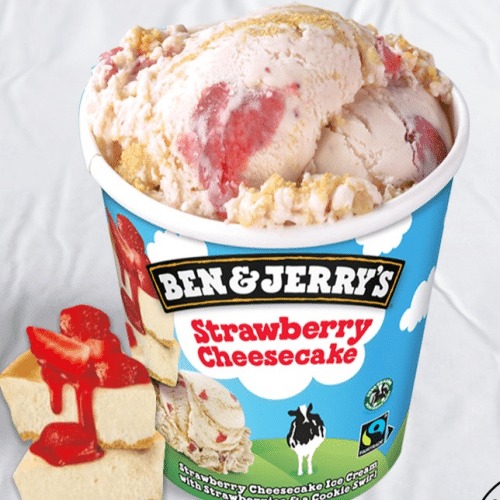 Ben & Jerry's Strawberry Cheesecake XL