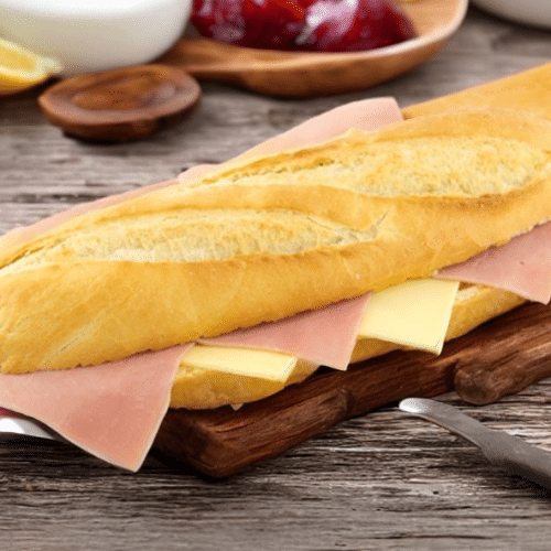 Groot Broodje kaas en ham