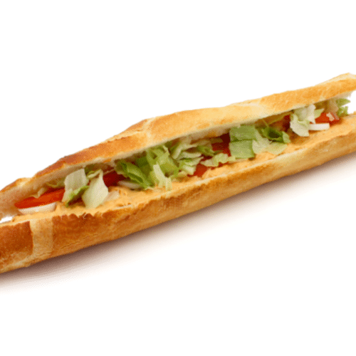 Groot broodje kip andalouse