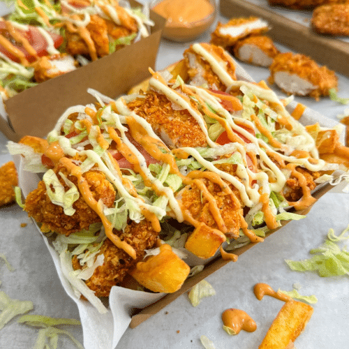 Kapsalon crispy chicken
