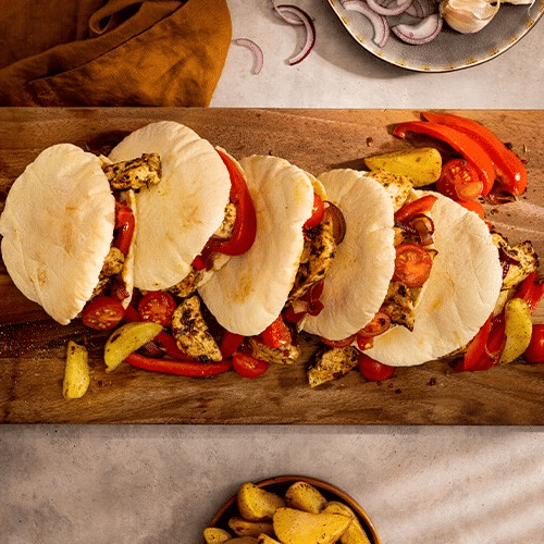 Pita broodje kipfilet XL