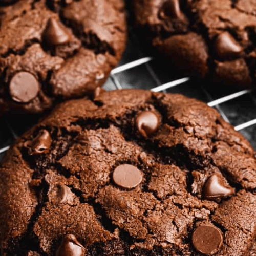XL dubbel chocoladen cookie