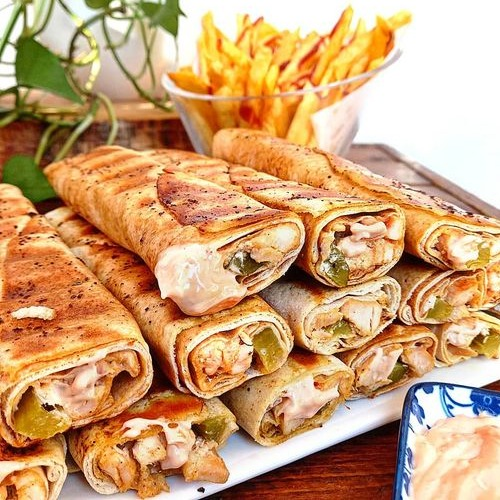 London chicken wrap (shawarma)